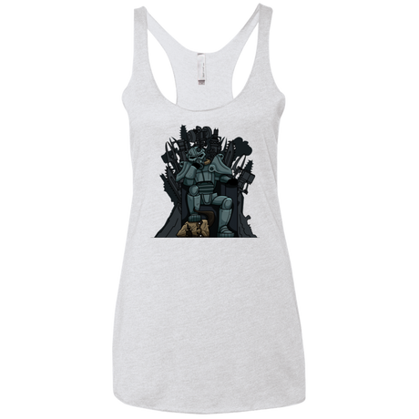 War is Coming V2 Women's Triblend Racerback Tank