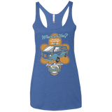 Haunt Van Women's Triblend Racerback Tank
