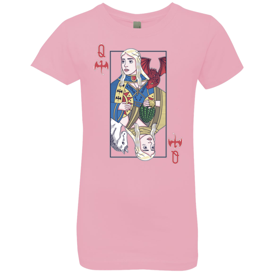 Queen of Dragons Girls Premium T-Shirt