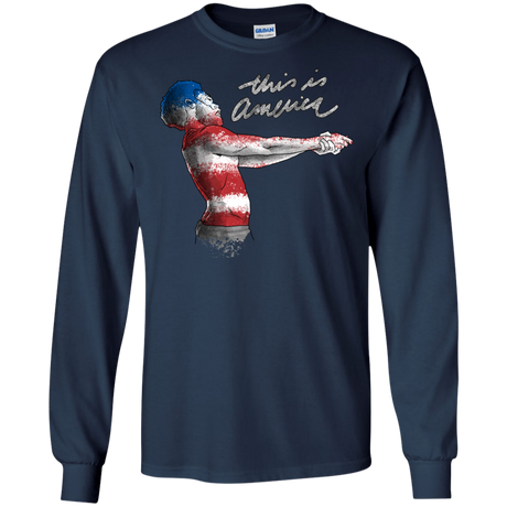 America Men's Long Sleeve T-Shirt