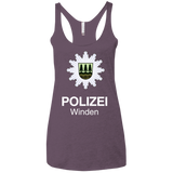 Winden Polizei Women's Triblend Racerback Tank