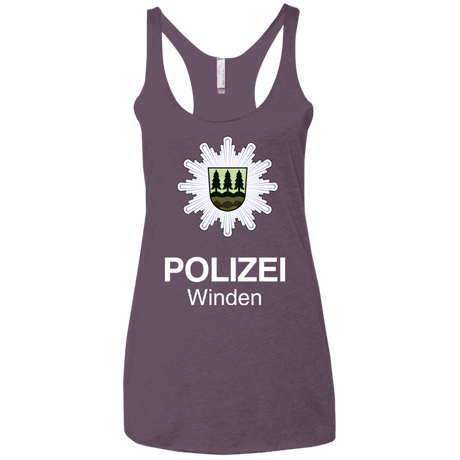 Winden Polizei Women's Triblend Racerback Tank