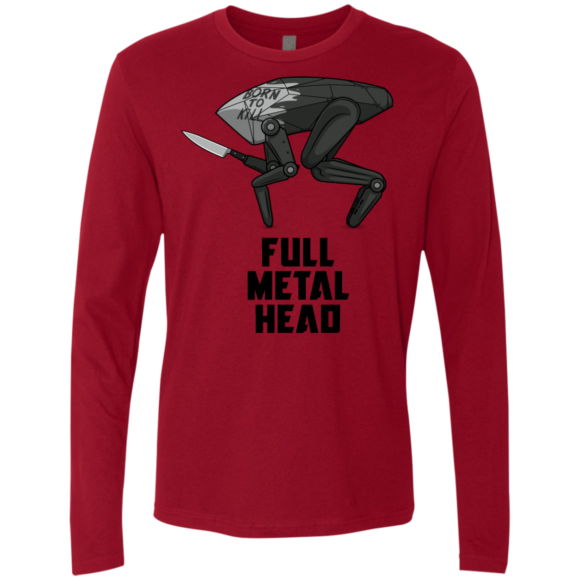 Full Metal Head Men's Premium Long Sleeve
