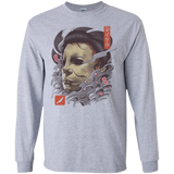 Oni Slasher Mask Men's Long Sleeve T-Shirt