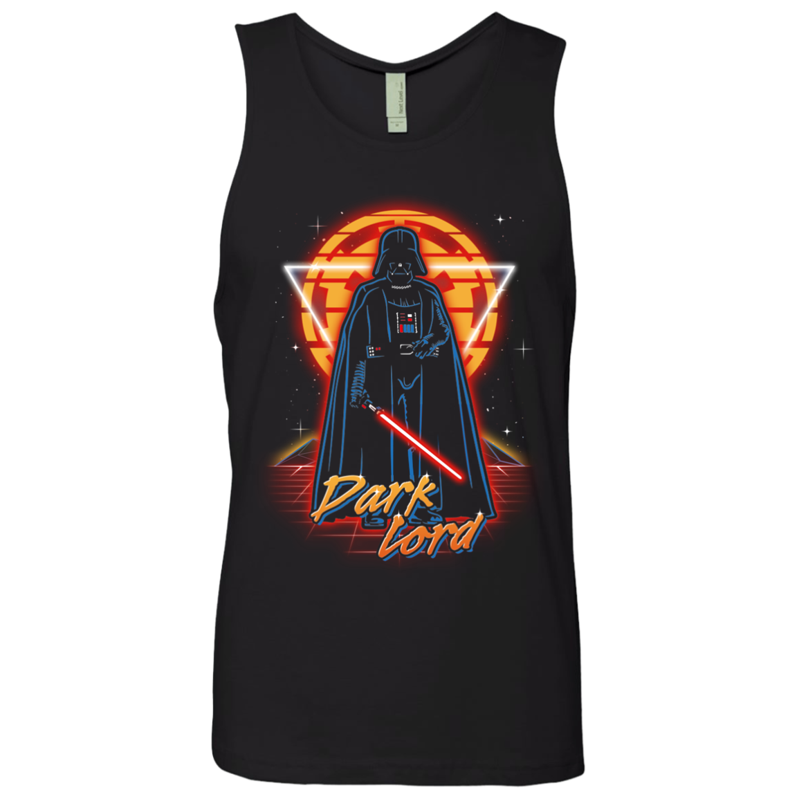 Retro Dark Lord Men's Premium Tank Top