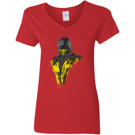 Mortal Fire Women's V-Neck T-Shirt