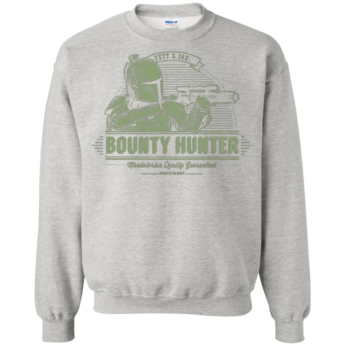 Galactic Bounty Hunter Crewneck Sweatshirt