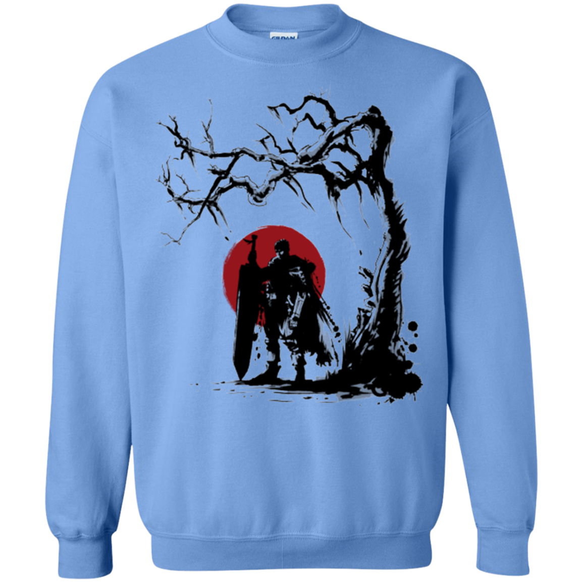 Black Swordsman under the sun Crewneck Sweatshirt
