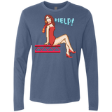 Pixel Pinup Pauline Men's Premium Long Sleeve