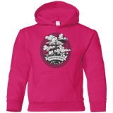 Vintage Mordor Tower Youth Hoodie