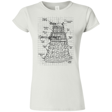 Dalek Plan Junior Slimmer-Fit T-Shirt