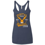 BOOM BUBBLE Women's Triblend Racerback Tank