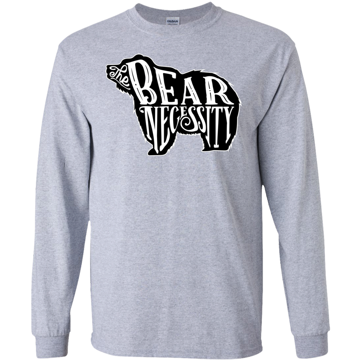 The Bear Necessity Men's Long Sleeve T-Shirt