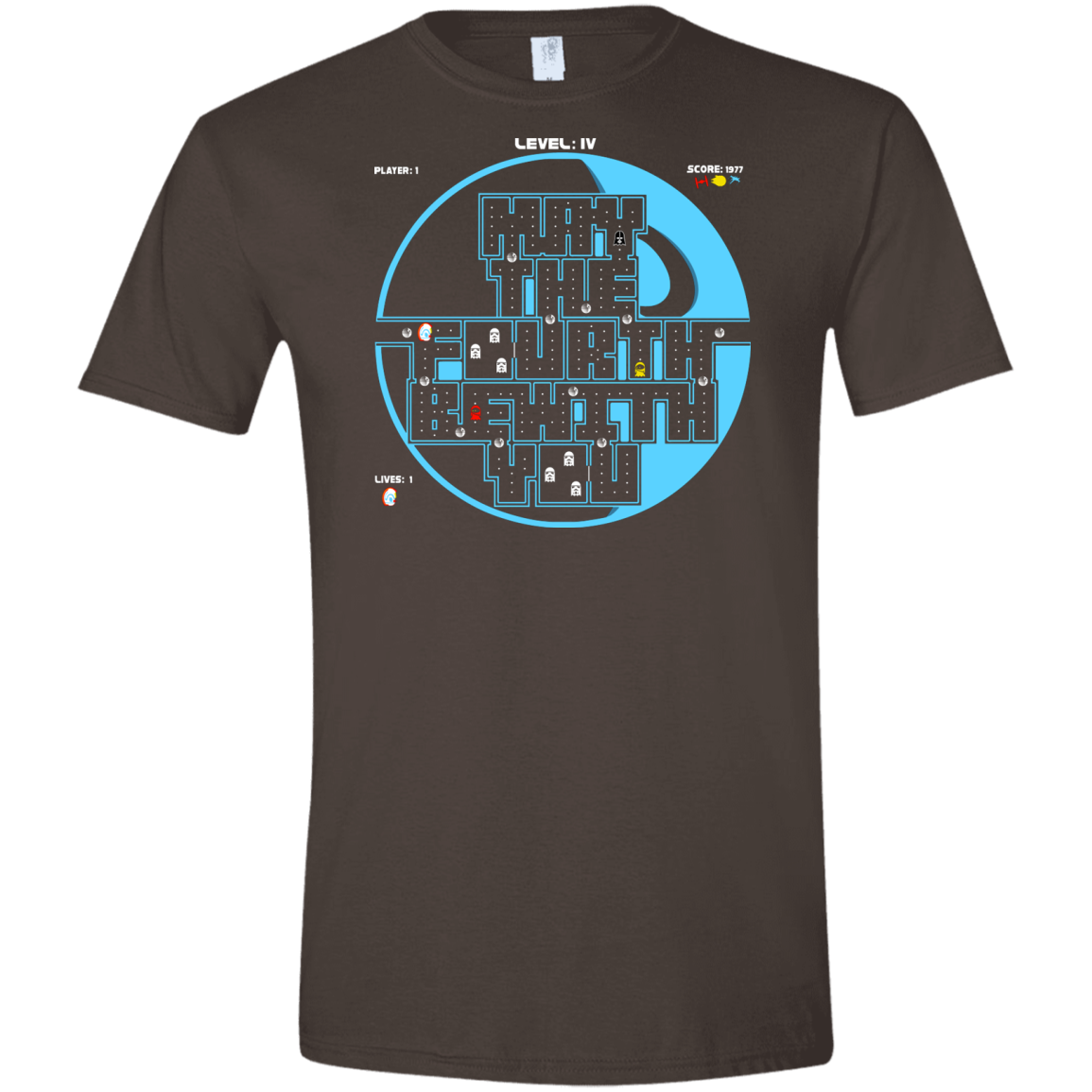 Pacman May The Fourth Men's Semi-Fitted Softstyle