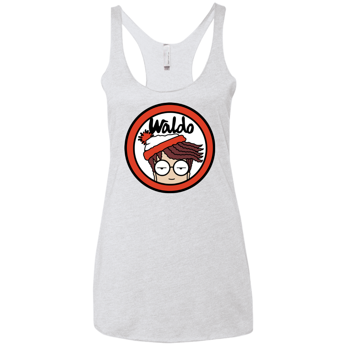 Waldario Women's Triblend Racerback Tank