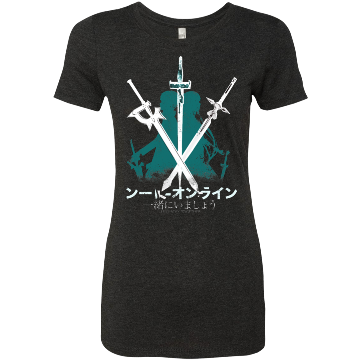 Sword Art Women's Triblend T-Shirt