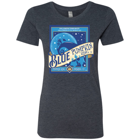 Blue Pumpkin King Women's Triblend T-Shirt