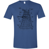 Dalek Plan Men's Semi-Fitted Softstyle