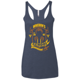 School of Misbehaving Women's Triblend Racerback Tank