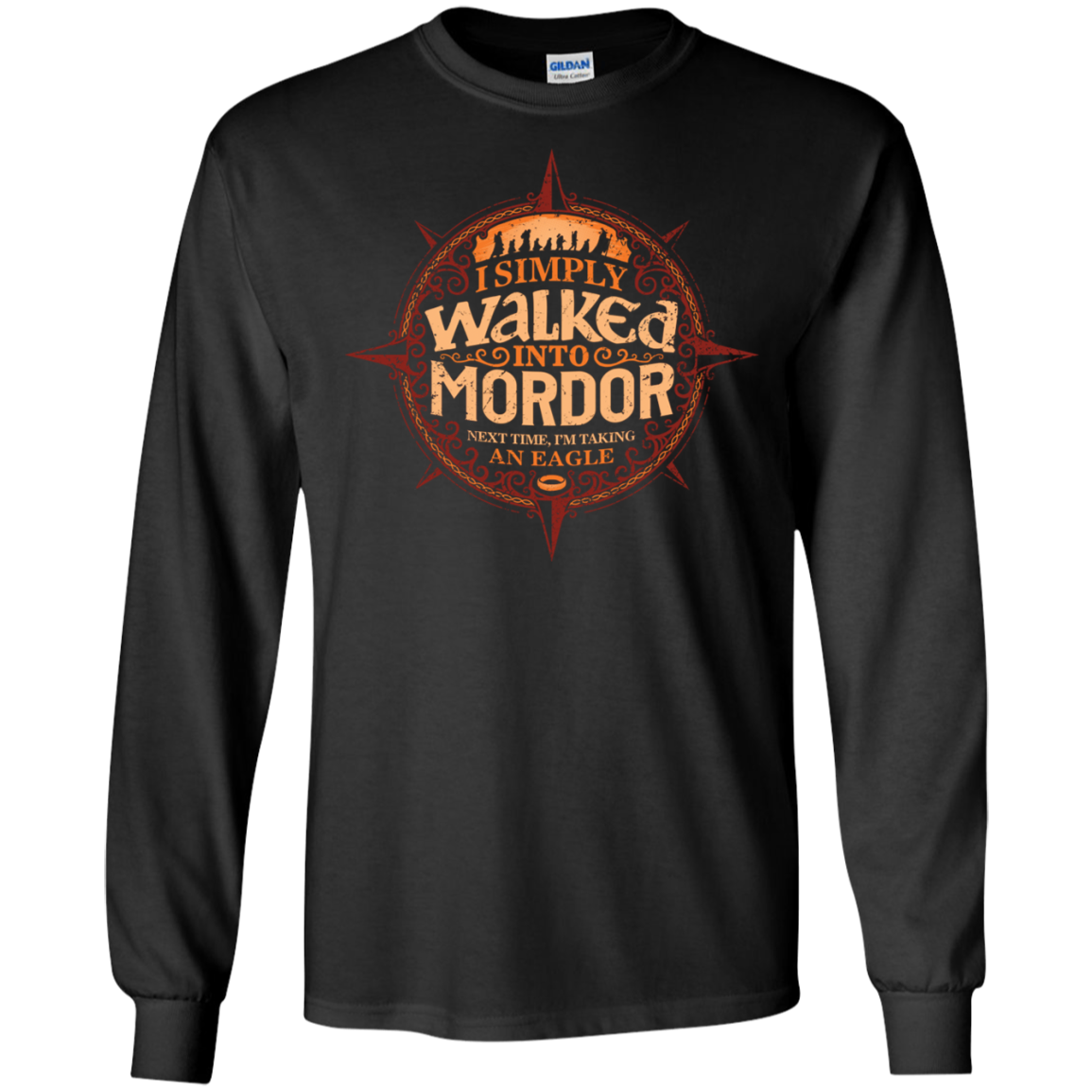 Walked Mordor Men's Long Sleeve T-Shirt