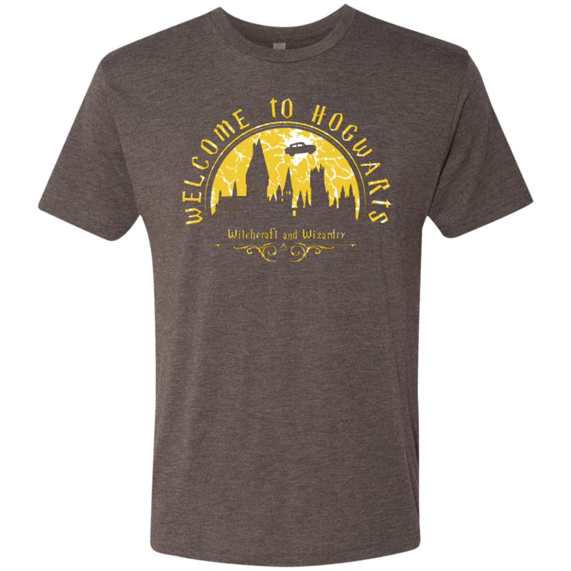 Welcome to Hogwarts Men's Triblend T-Shirt