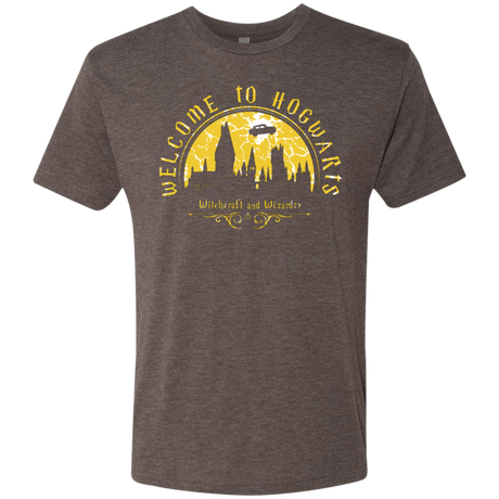 Welcome to Hogwarts Men's Triblend T-Shirt