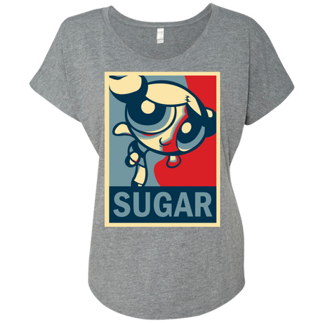 Sugar Powerpuff Triblend Dolman Sleeve