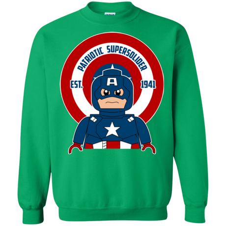 Patriotic Supersoldier Crewneck Sweatshirt