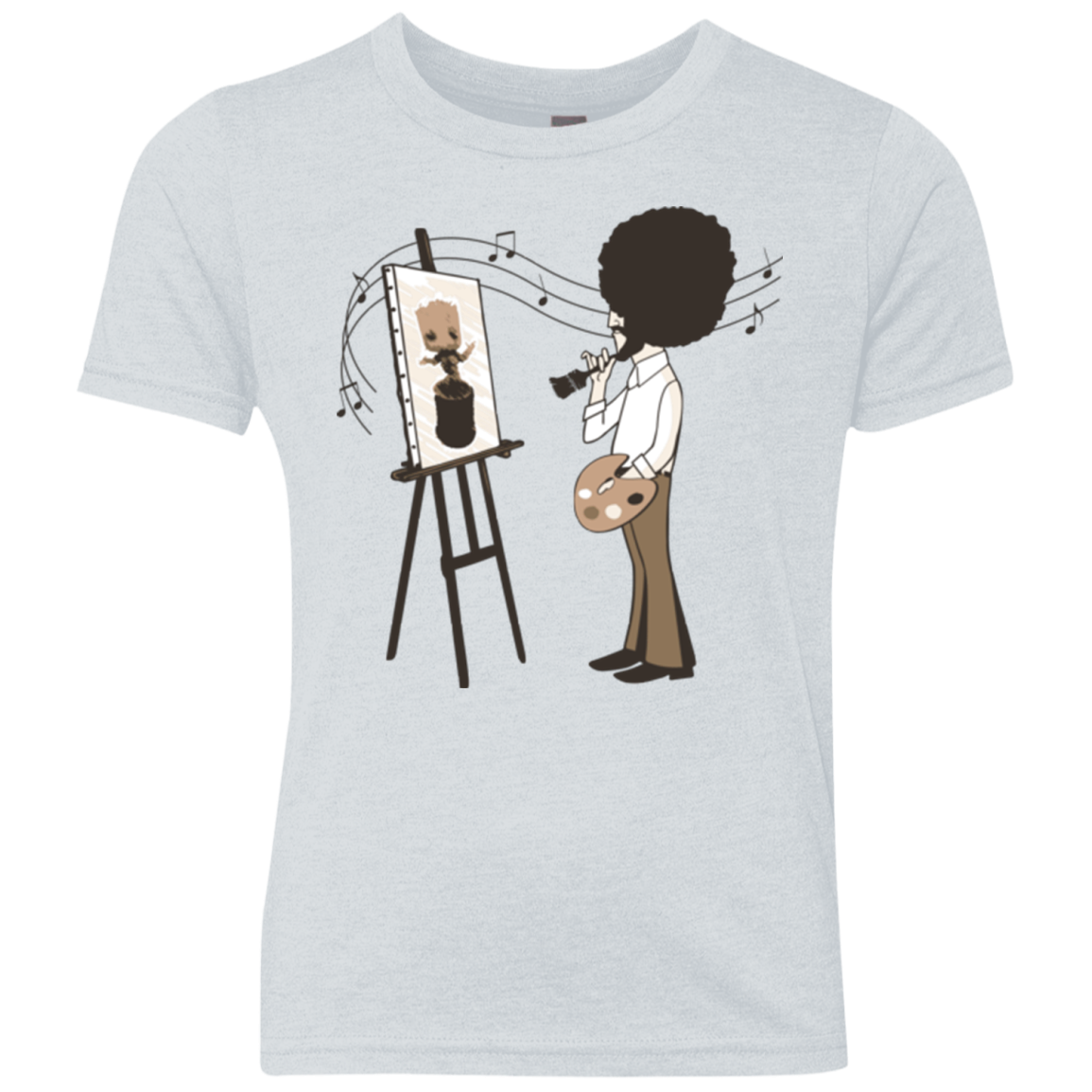 Happy Little Tree Youth Triblend T-Shirt