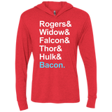 The Greatest Avenger Triblend Long Sleeve Hoodie Tee