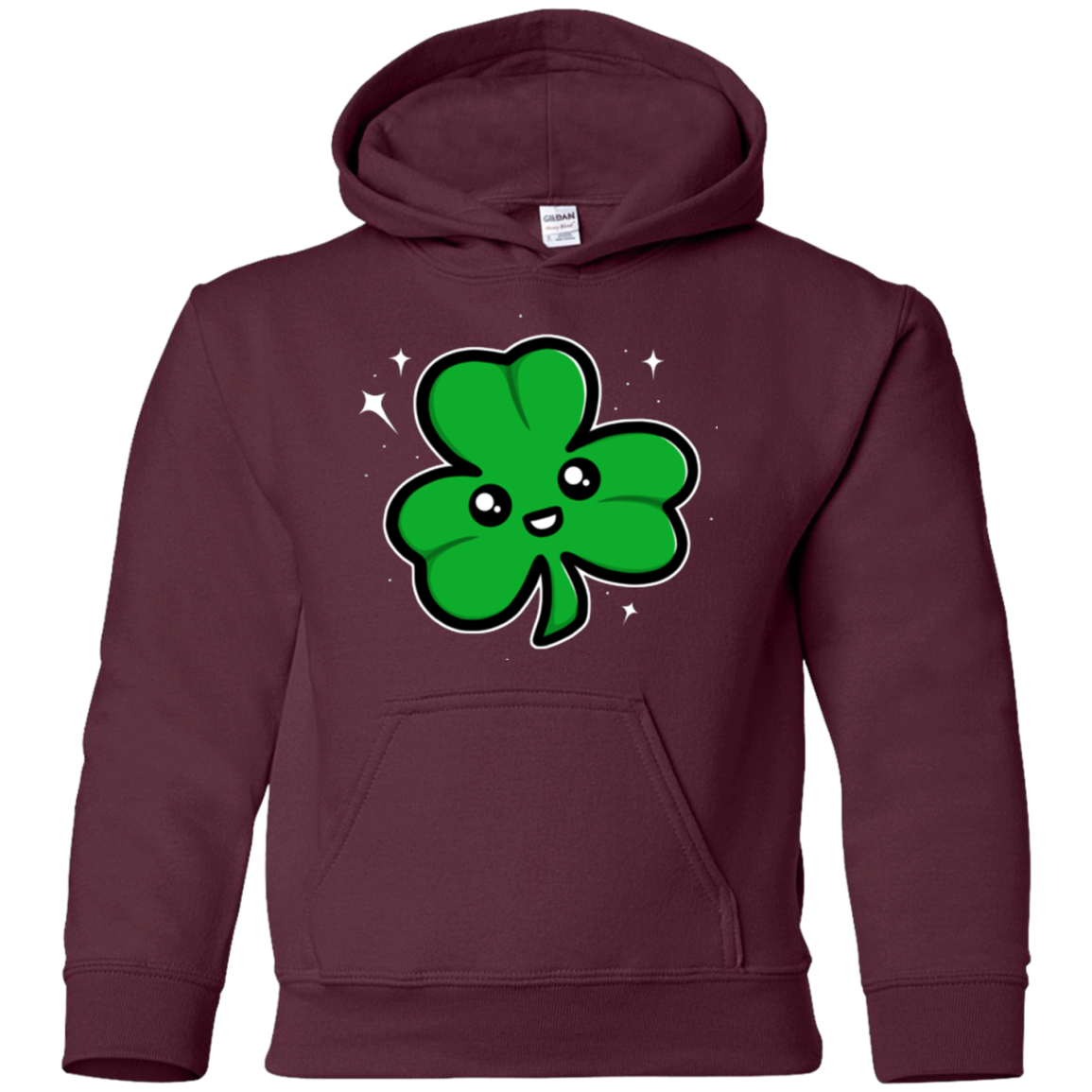 Super Cute Shamrock Youth Hoodie
