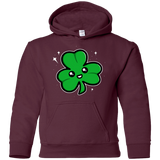 Super Cute Shamrock Youth Hoodie