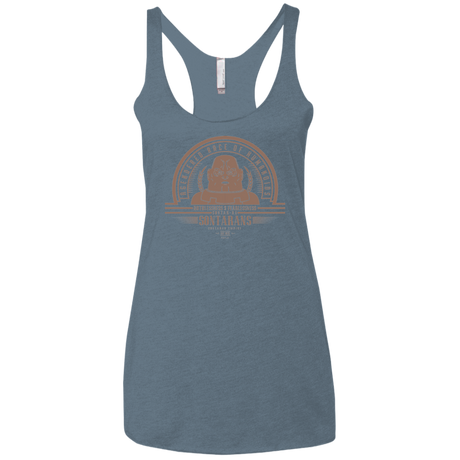 Who Villains Sontarans Women's Triblend Racerback Tank