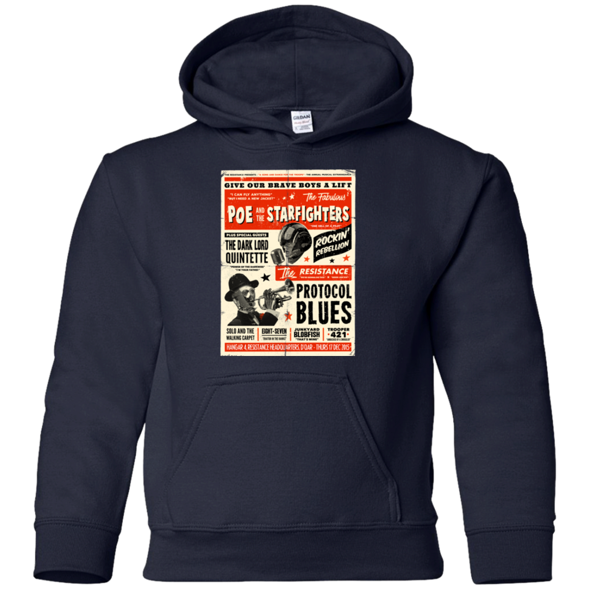Poe and The Starfighters Youth Hoodie