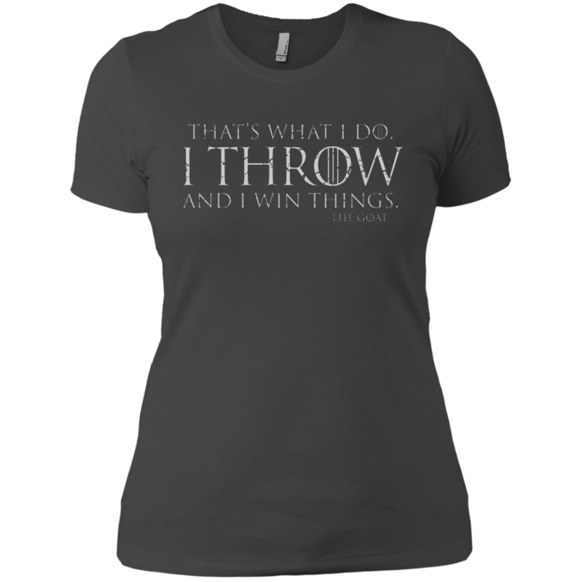 I Throw Women's Premium T-Shirt