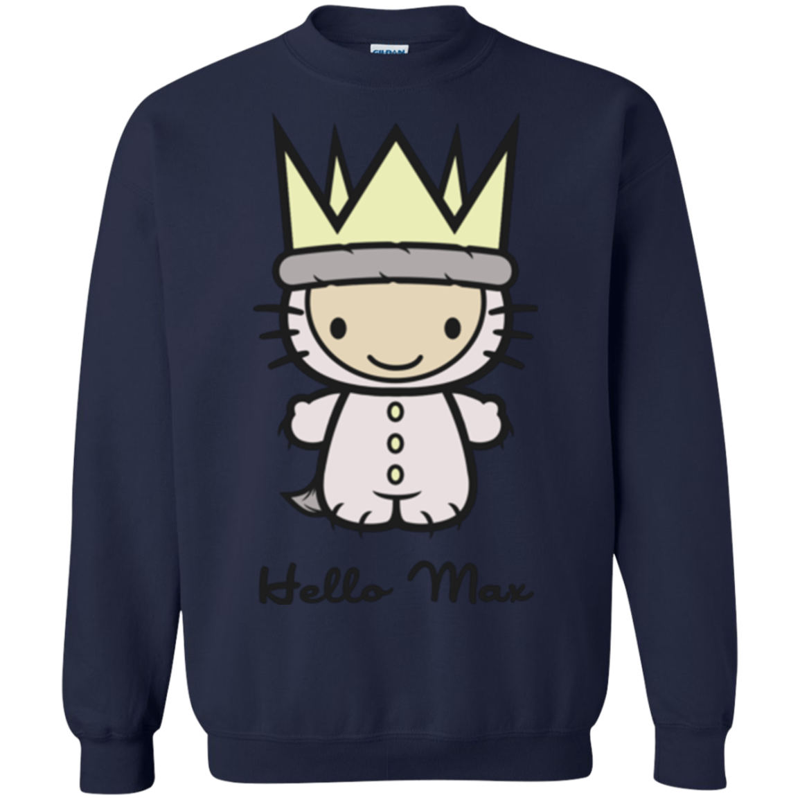 Hello Max Crewneck Sweatshirt