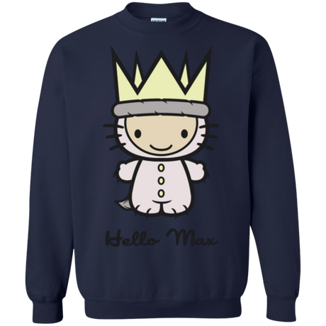 Hello Max Crewneck Sweatshirt