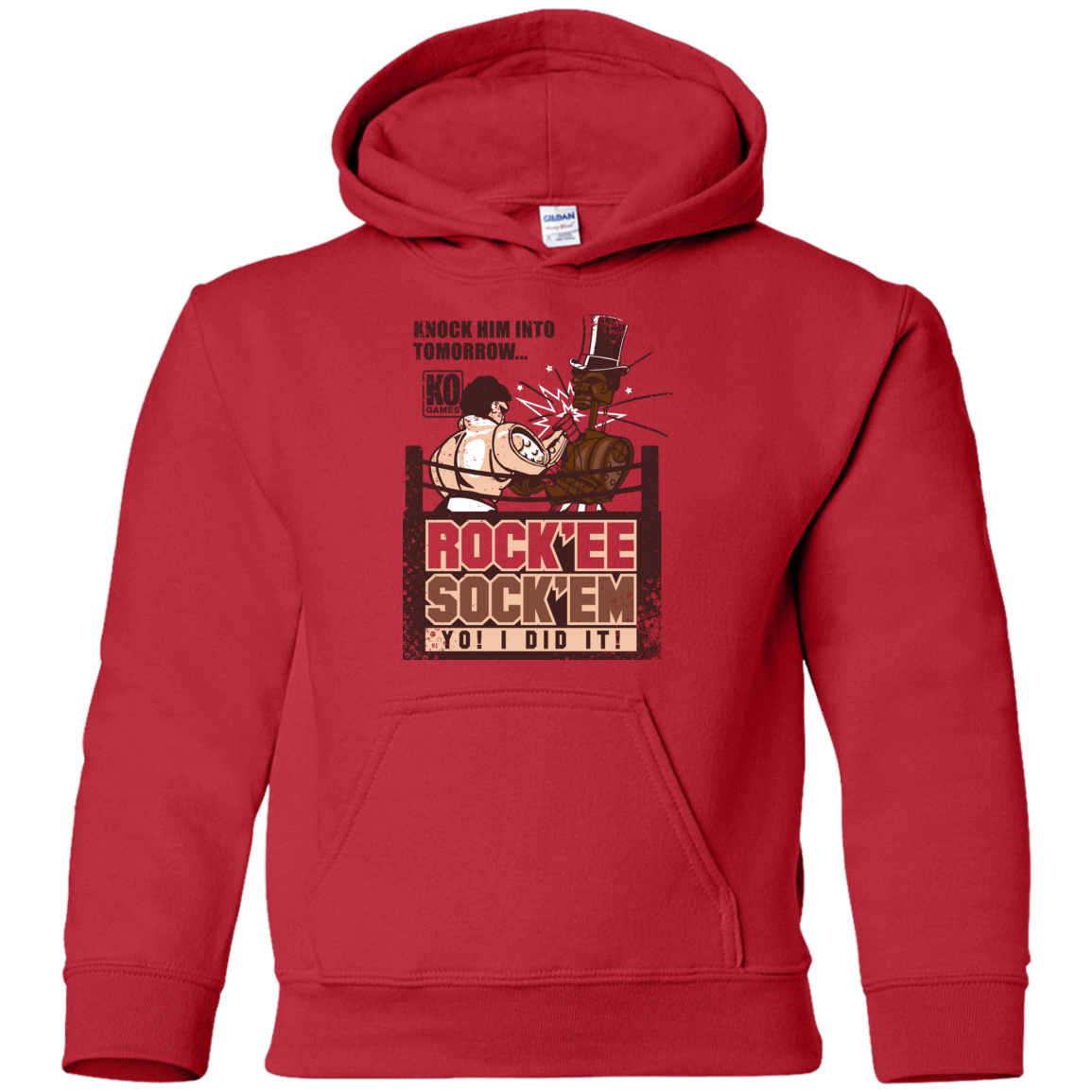 Rockee Sockem Youth Hoodie