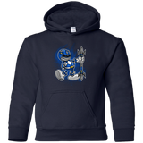 Blue Ranger Artwork Youth Hoodie
