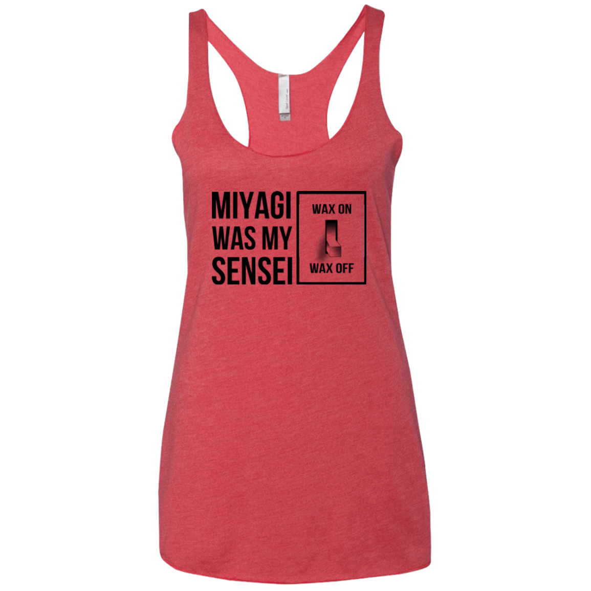 My Sensei Women's Triblend Racerback Tank