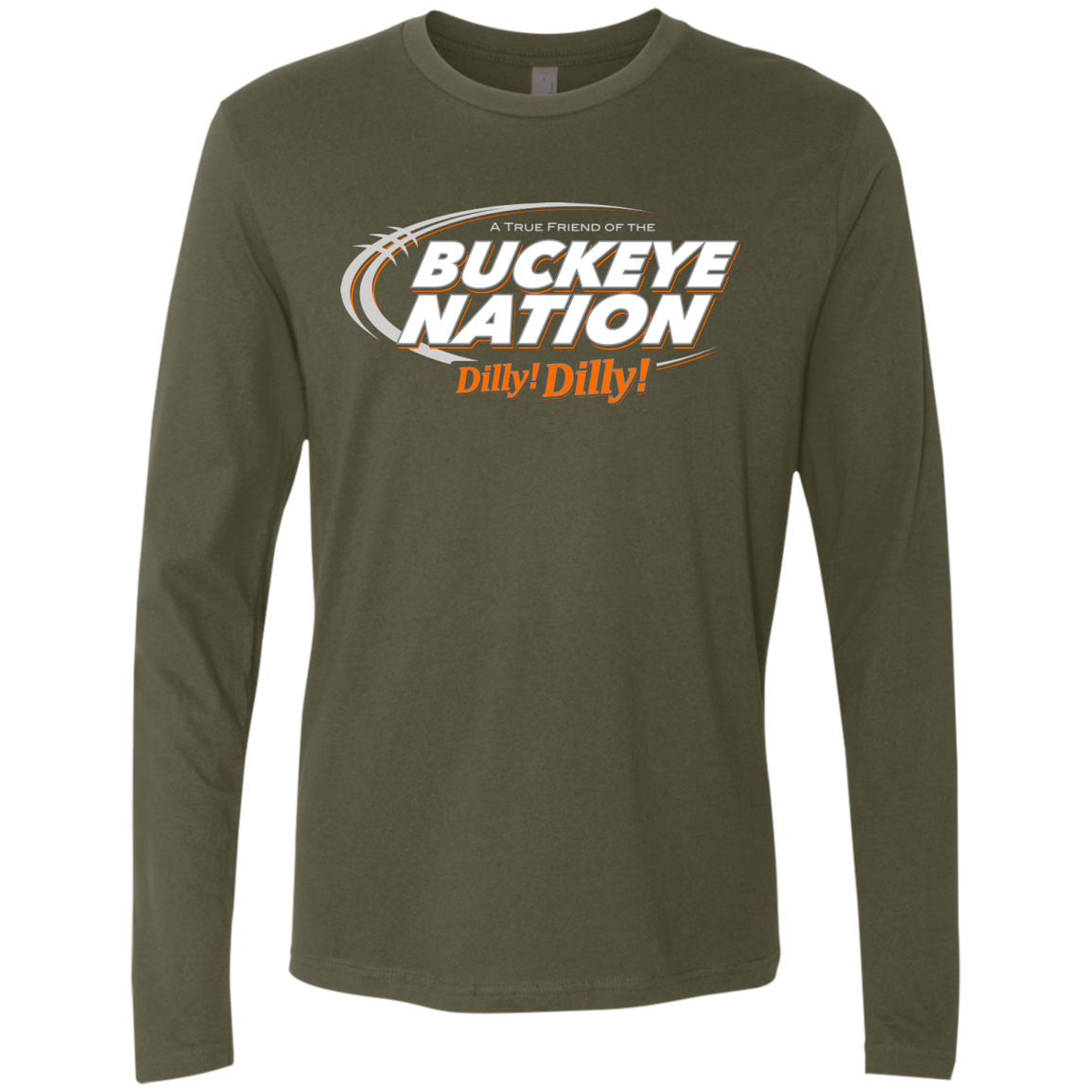 Ohio State Dilly Dilly Men's Premium Long Sleeve