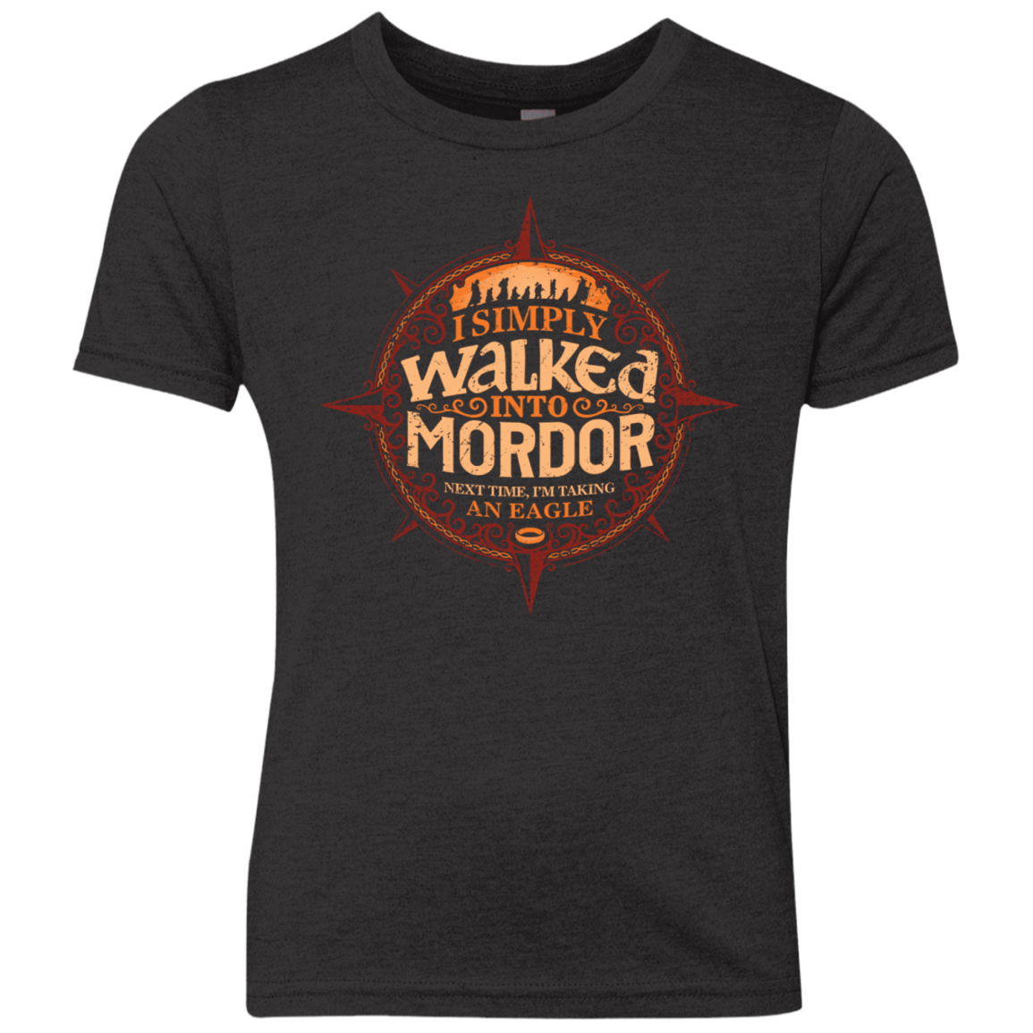 Walked Mordor Youth Triblend T-Shirt