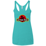 Cactuar Park Women's Triblend Racerback Tank