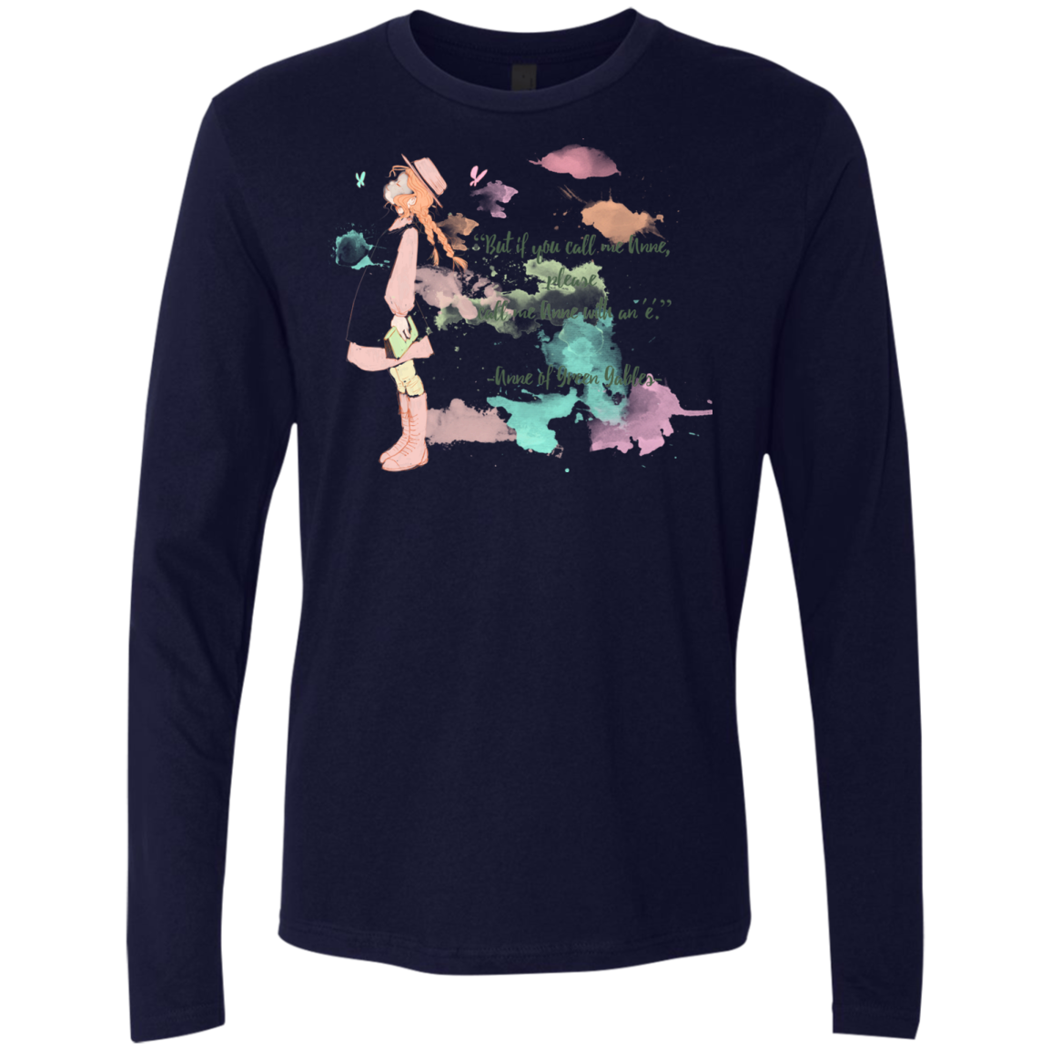 Anne of Green Gables 4 Men's Premium Long Sleeve