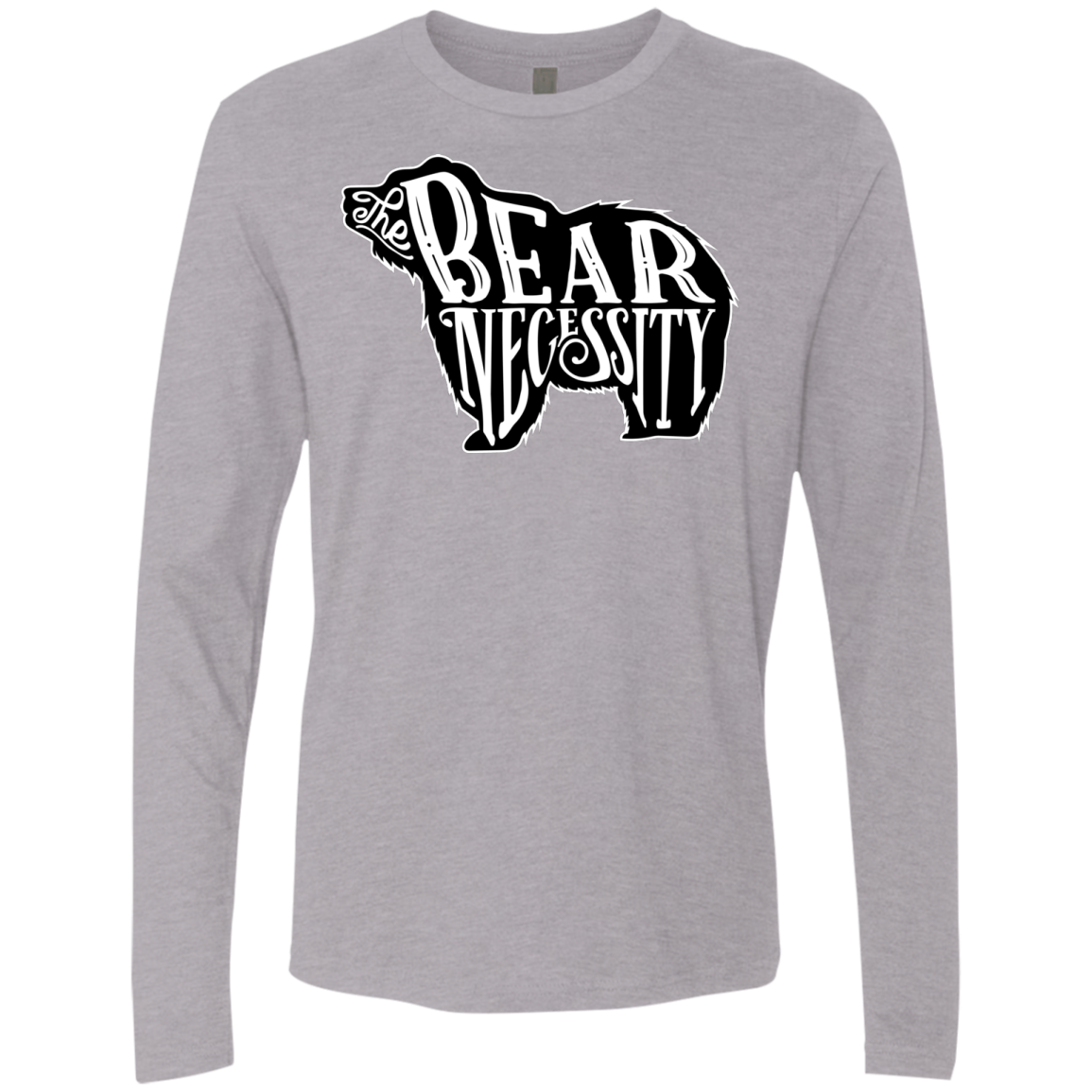 The Bear Necessity Men's Premium Long Sleeve