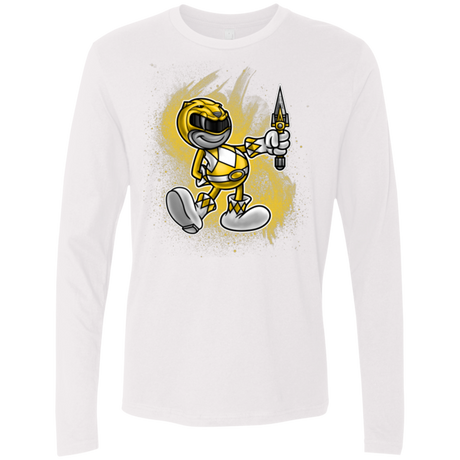 Yellow Ranger Artwork Men's Premium Long Sleeve