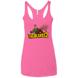 TACOLANDS 2 Women's Triblend Racerback Tank