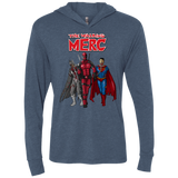 The Walking Merc Triblend Long Sleeve Hoodie Tee