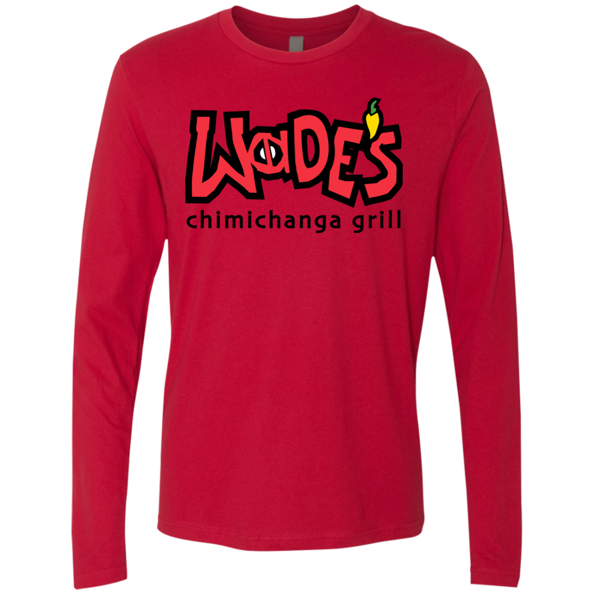 Wades Grill Men's Premium Long Sleeve