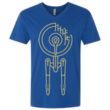 Construction Stars Men's Premium V-Neck